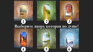 Выберите дверь, которая вам по душе