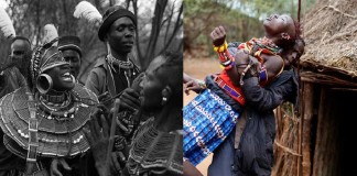 впервые исполняют супружеский долг в африканских племенах