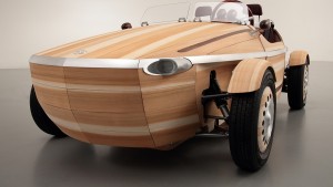 Тойота представила автомобиль из дерева