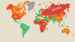 Индекс счастья среди стран