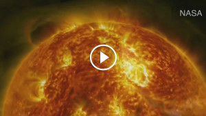 НАСА опубликовала сенсационные видео Солнца