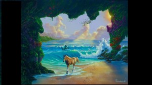 Сколько лошадей вы видите на этой замечательной картине?