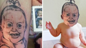 20 ужасов искусства татуировки: если бы реальные объекты выглядели так же