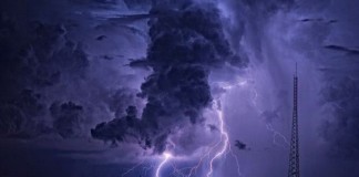 Захватывающие фотографии молний
